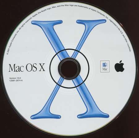 coffret Apple mise à jour CD OS10.03 et cd 9.2