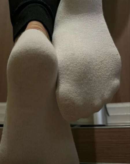 Chaussettes blanches odorantes de femme
