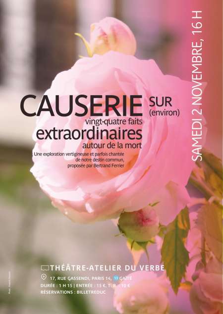 'Causeries extraordinaires autour de la Mort'