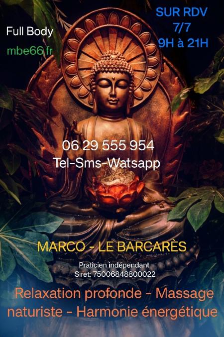 Marco massage naturiste intégral pour homme