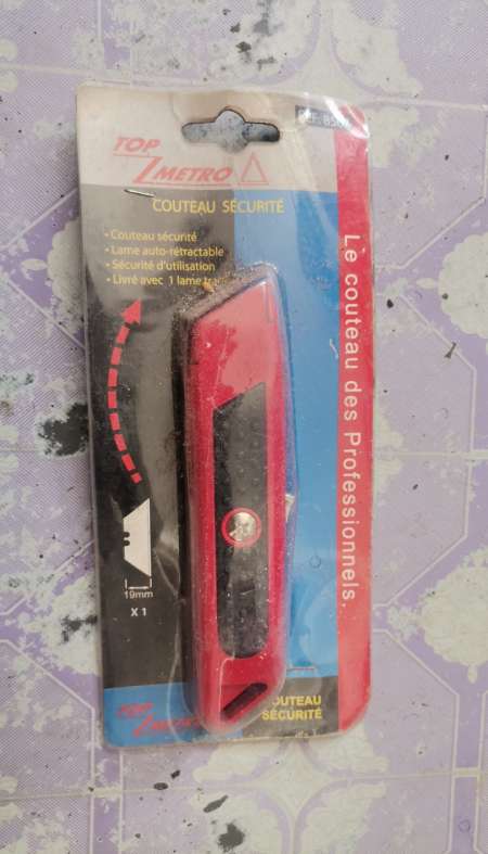 Cutter sécurité des professionnels