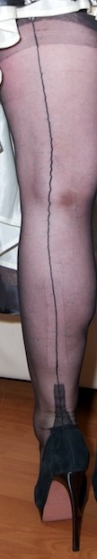 bas coutures vintage exc état