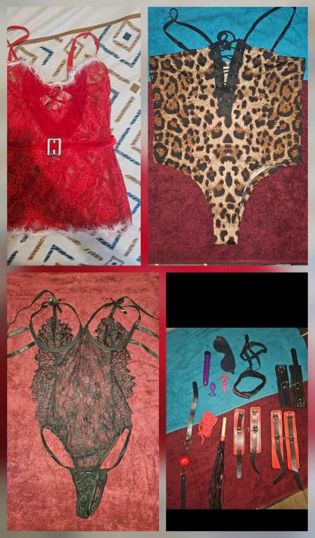 Tenue sexy et coffret accessoires