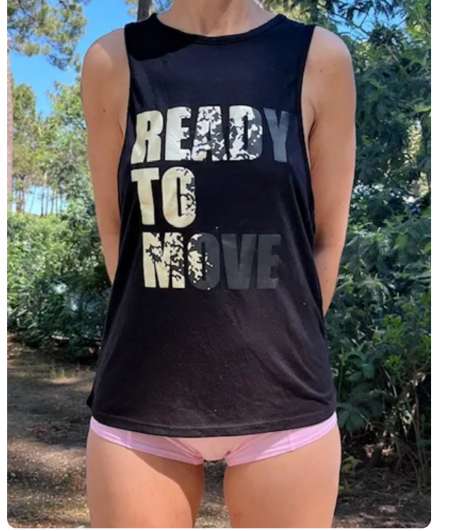 String portée et sous vêtements