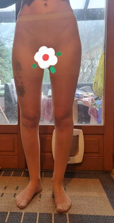 Collant couleur chair