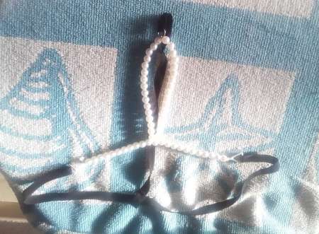 String Coquin Ouvert a Perles