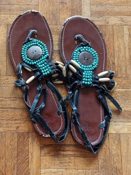 Arabesque - Mes sandales portées (pointure 44)