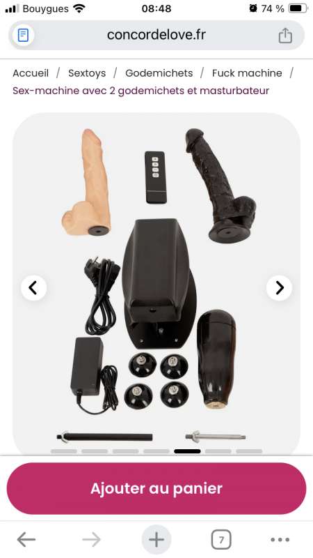 Vend fuckmachine pour couple