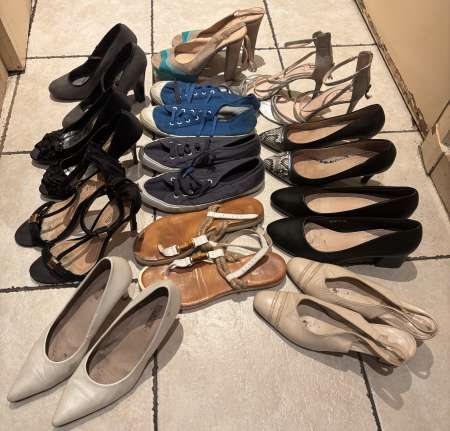 Vend chaussures odo, bas cho7 collants