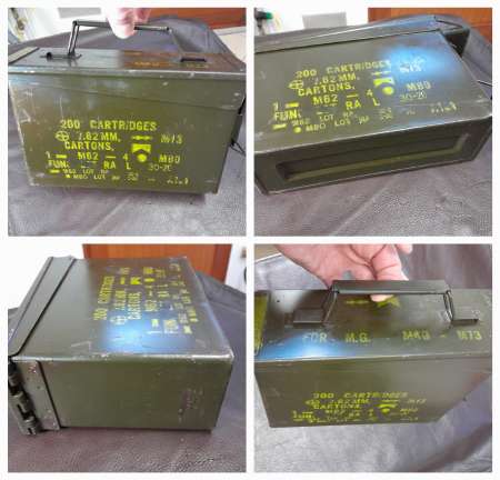 Boîte métalique de collection