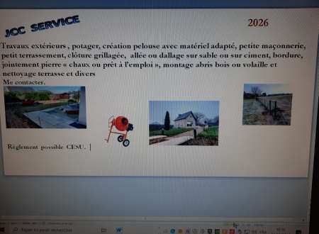 Jardin et entretien exterieur