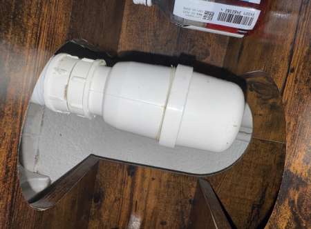 Siphon de lavabo à changer