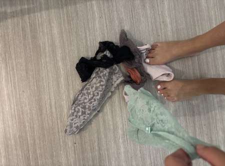 Sous vêtements déjà portés