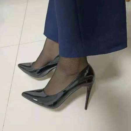 Mi-bas couleur chair