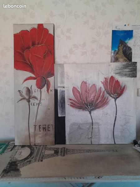 cadre fleur decoratif