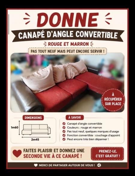 Donne canapé convertible