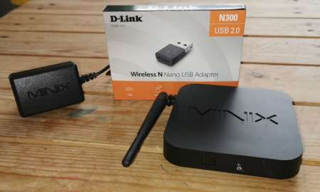 Minix Xeo Z64+Adaptateur Wireless N300 D-Link DWA