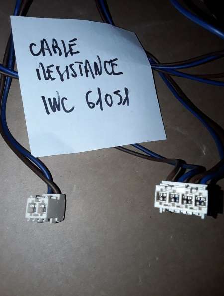 CABLE RESISTANCE LAVE LINGE