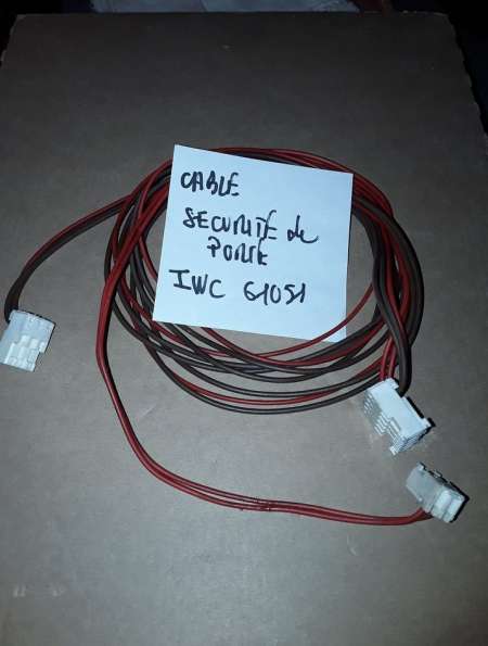 CABLE SECURITE PORTE LAVE LINGE