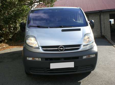 Opel Vivaro crochet climatique long 9 places