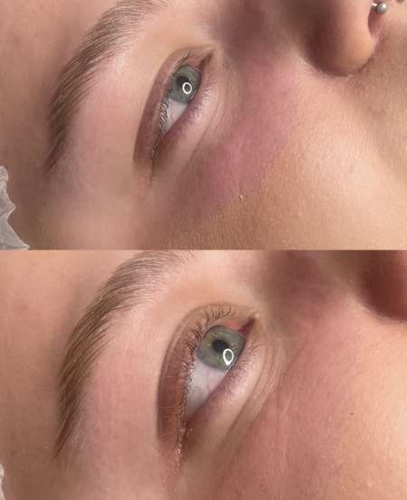 Browlift et rehaussement de cils