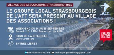 L'AFT67 sera au Village des associations 2024