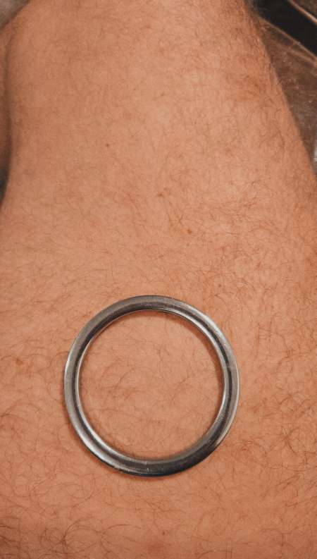  Anneau cockring métal pour homme