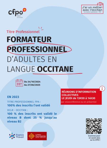 Titre Professionnel - FPA en langue occitane