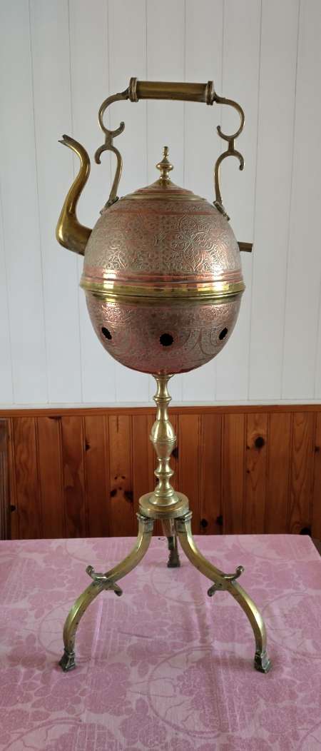 SAMOVAR (Bouilloire, Théière) Fin 19 éme siècle