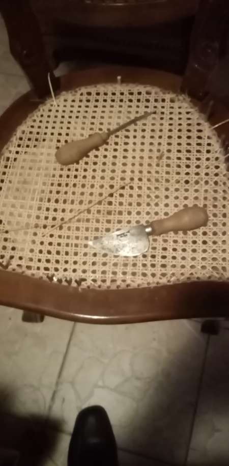  chaise cannage réparations