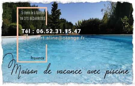 Maison de vacances la Valentine
