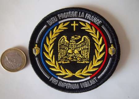 aumônier militaire insigne tissu collection