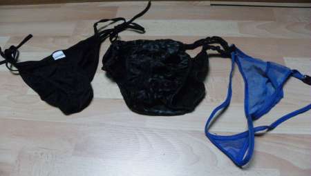 lot de trois strings homme en TBE occasion