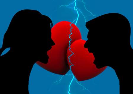 Couple en difficulté