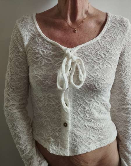 Chemisier transparent