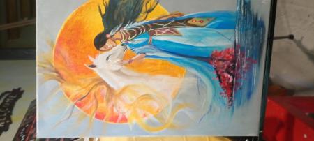 Tableaux peinture acrylique